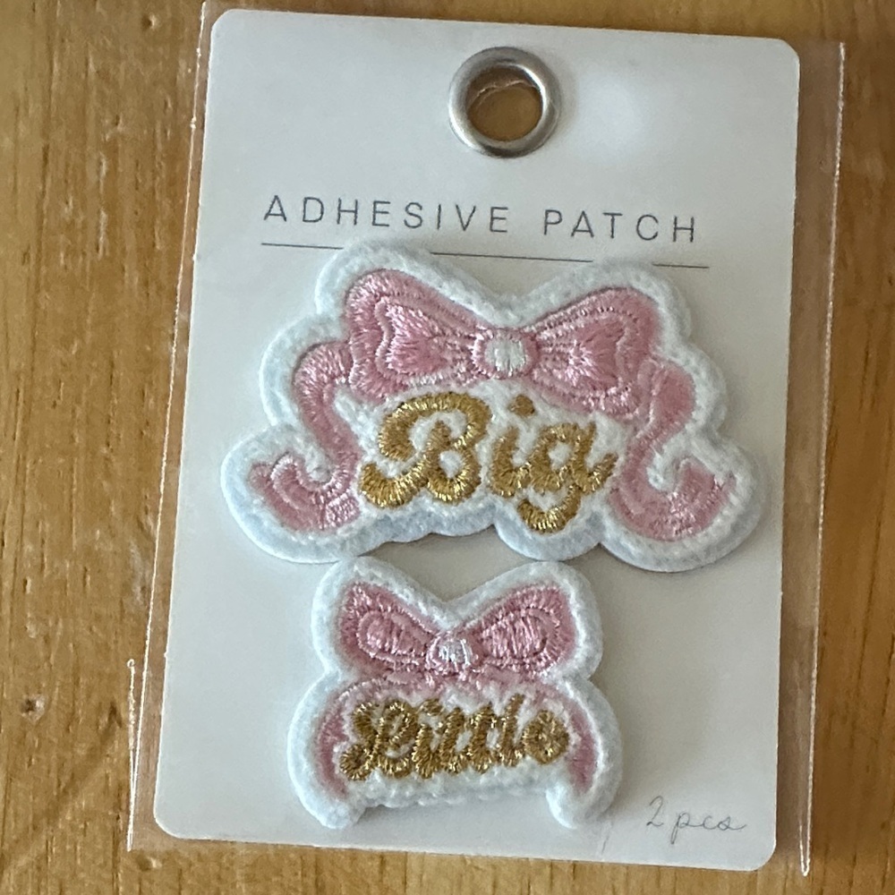 Adorable Pink and Gold Adhesive Patch Set for Kids